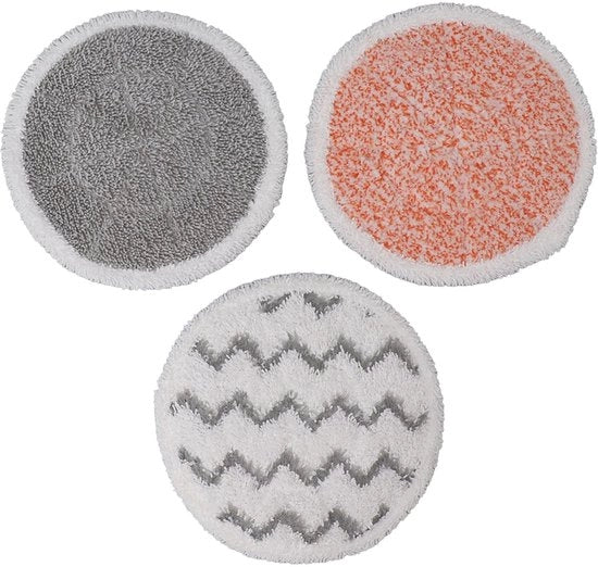 Set di Pannelli di Pulizia a Vapore da 6 - Pannelli di Ricambio - Compatibile con Shark S7000/S7001/T2/T21/U6002 - Sostenibile - Lavabile - Facile da Installare - Stomozze per Stoviglie