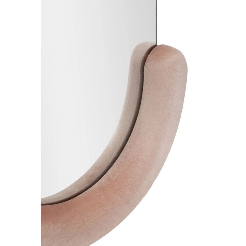 Specchio con Cornice Ecci 1, Rosa, MDF, 60x7x160 cm