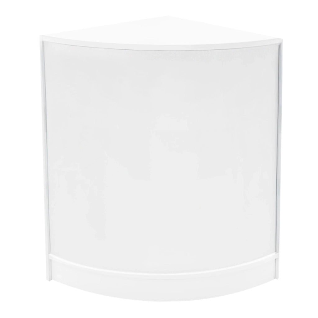 Set Banconi Bianco Triton LED K1500 B1500 CM60 con Serratura e Ripiani