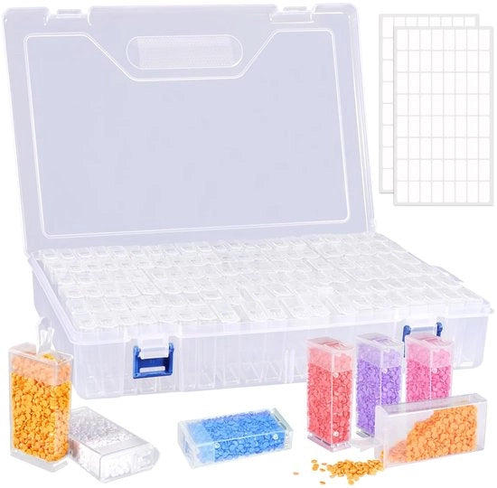 Pacchetto di ricamo con diamanti - 120 pixel - plastica - ideale per il fai da te
