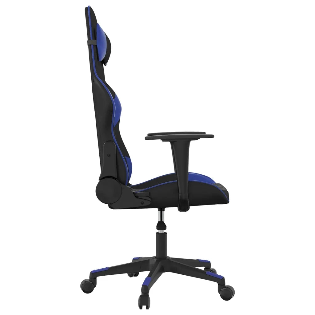 Sedia da Gaming Nera e Blu in Similpelle 3143753