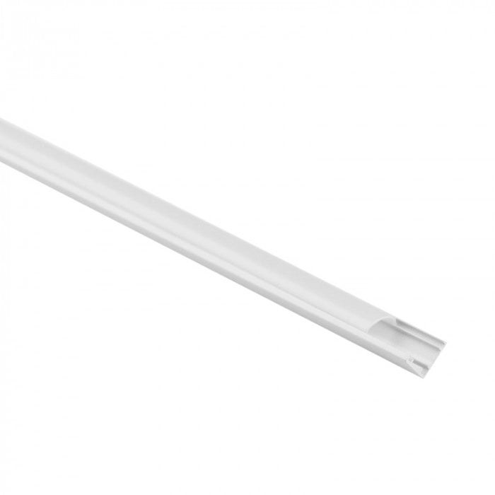 Profilo LED RW01 angolare bianco, diffusore satinato 1m Ecolight