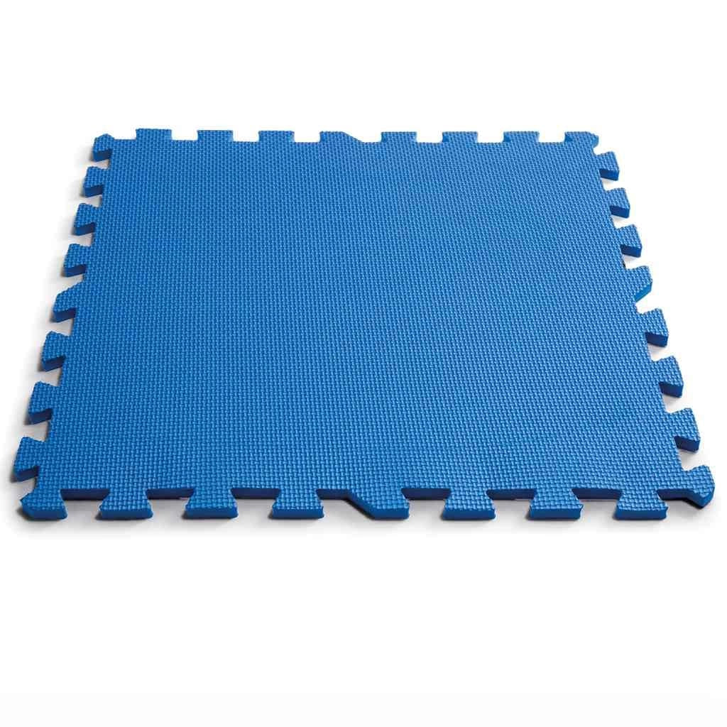 PIASTRELLA ANTISCIVOLO cm.50 x 50 x 1 - azzurra  - INTEX