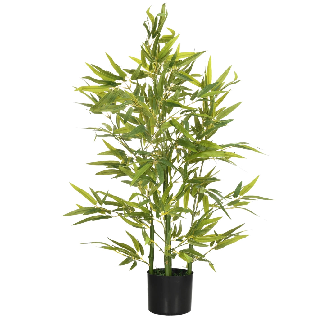 Albero Artificiale Bamb¨´ in Vaso ¨C Zephmum ¨C Verde ?15x90 cm