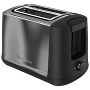 Moulinex LT3408K Subito 4 Tostapane 2 fette 850W 7 livelli doratura scongelamento riscaldamento colore Inox