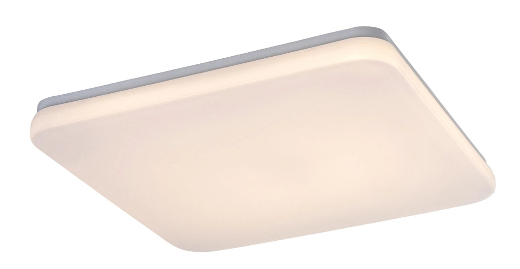 Plafoniera esterna quadrata bianca 36W IP44 Rabalux Lowar