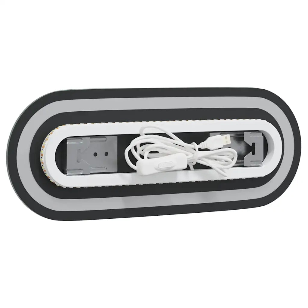 Specchio da Bagno LED 40x15 cm Ovale 353281