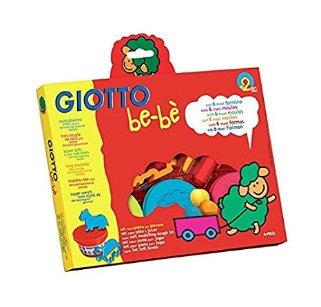 GIOTTO BEBE PASTA GIOCO 3 BARATTOLI DA 100 GR