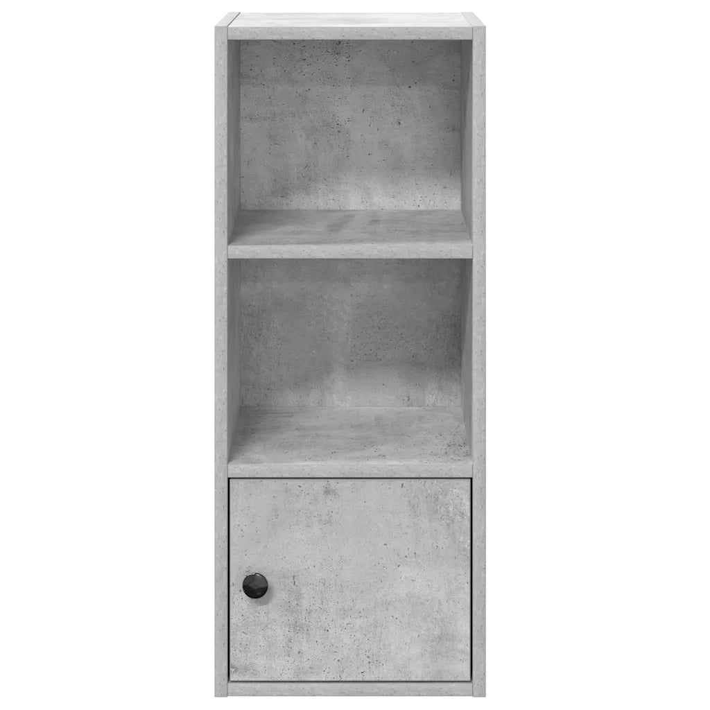 Libreria Grigio Cemento 31x24x77 cm in Legno Multistrato 860331