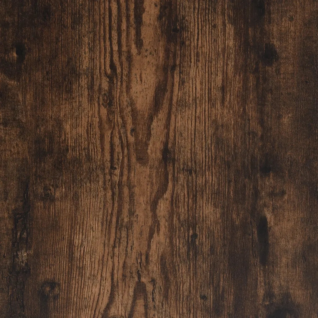 Mobiletto laterale in rovere affumicato pratico contenitore 60 x 30 x 50 cm legno composito marrone 02_0048244