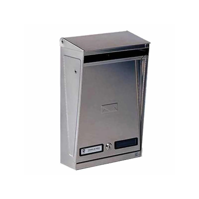 Cassetta Lettere Inox Tetto Ap 10-012 Silmec