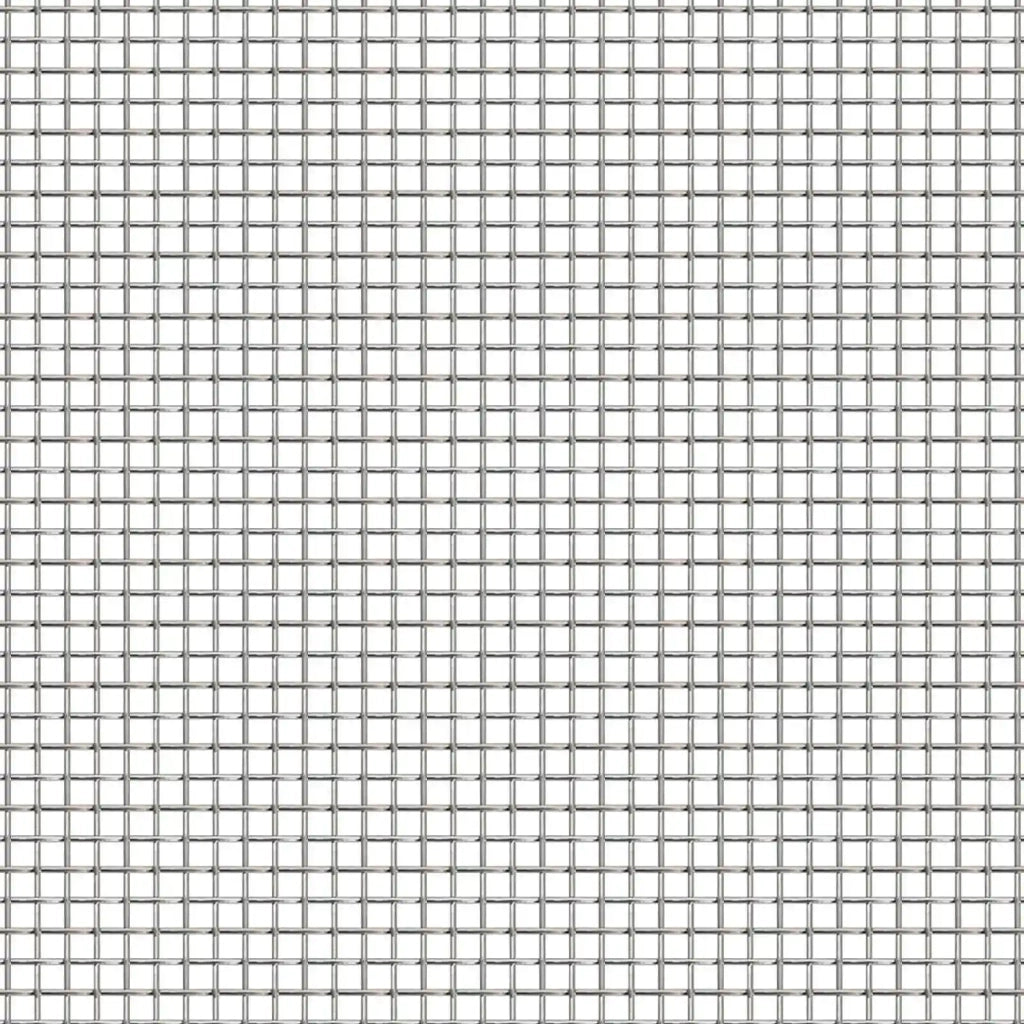 Rete per schermatura 120 x 2000 cm 20 Mesh Argento 42039544