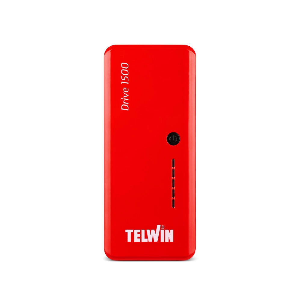 AVVIATORE PORTATILE STARTER CARICABATTERIE DRIVE 1500 12V + 2 LUCI LED TELWIN
