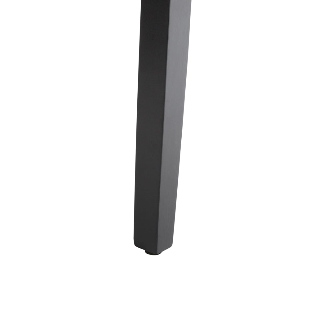 Set di 2 Sedie da Pranzo in Tessuto Grigio Glam Design Moderno Gambe in Legno Nero