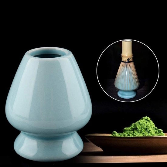 Accessorio per Chasen in Ceramica - Protezione contro la Muffa - Garanzia contro l'Umidità - Disponibile in 4 Colori - Accessorio per Tè
