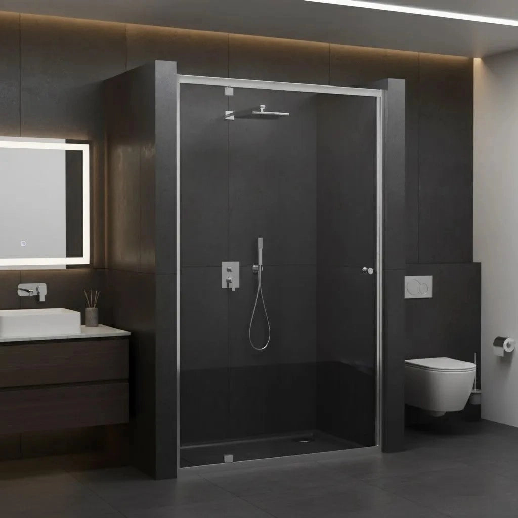 Porta Doccia Rea Primo Swing 90 Chrome