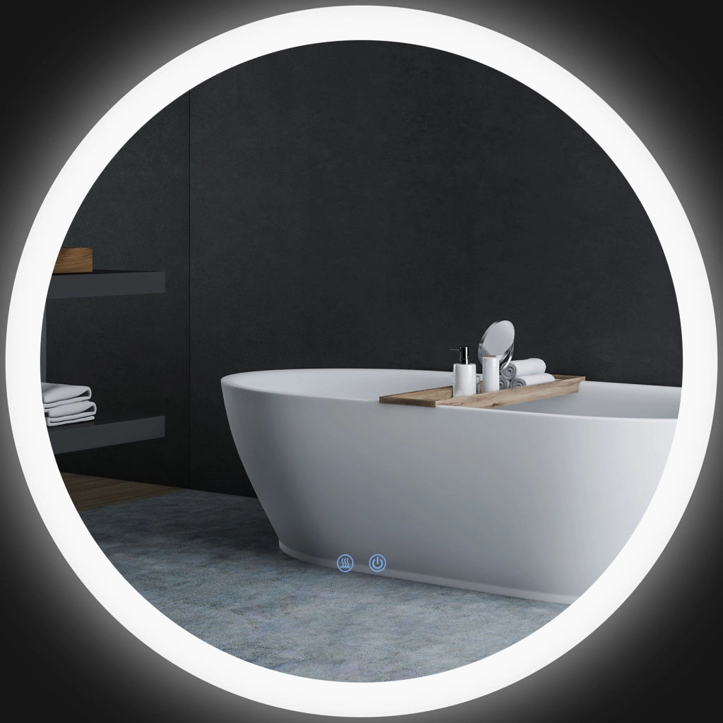 Specchio da Bagno con LED e Sensore Touch ¨C Xylo ¨C Antiappannamento
