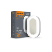 Applique esterna LED 11W bianca ellittica IP65 Videx