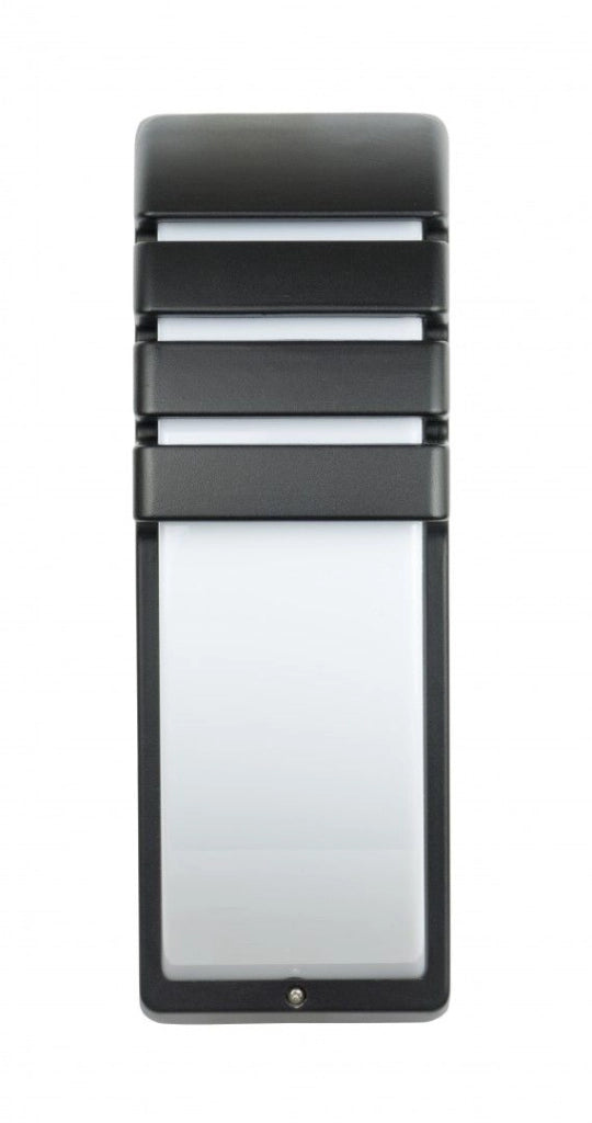 Applique esterna 35cm 1 luce E27 nera IP54 SU-MA 1836BL