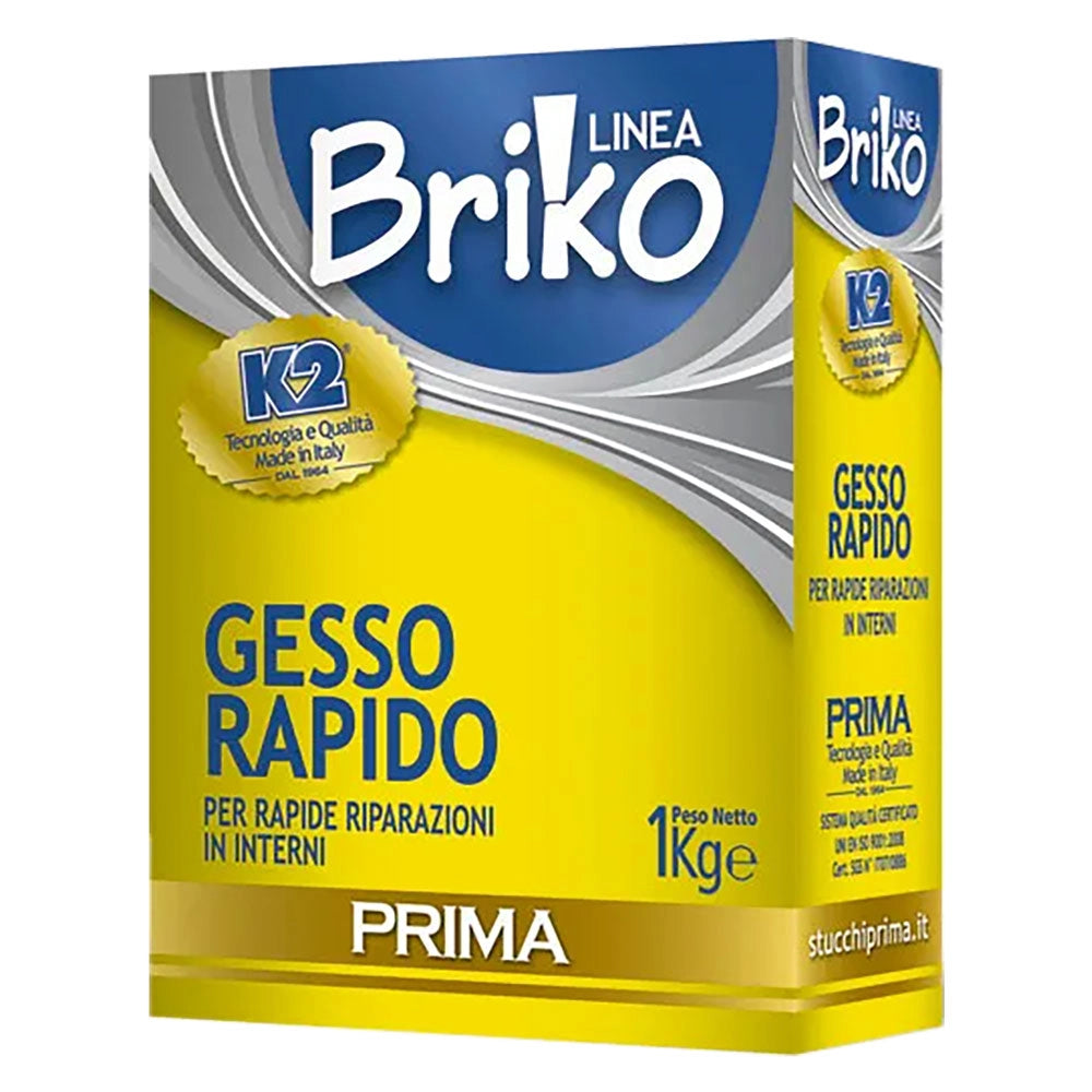 GESSO MURARIO RAPIDO 'BRIKO K2' Kg. 4 - sacchetta- 4 pezzi  - K2