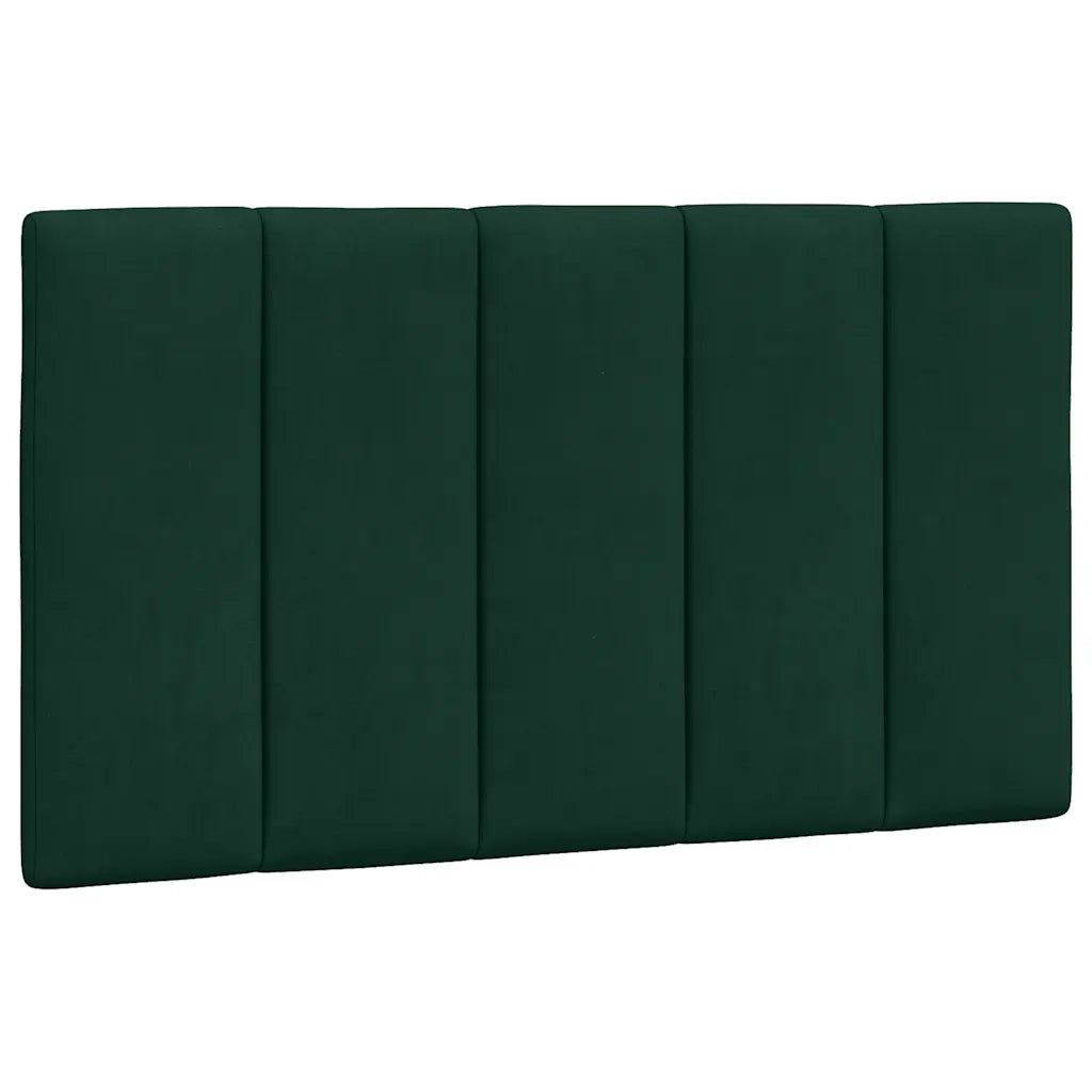 Cuscino Testiera Hanko Verde Scuro 80 cm in Velluto 374646