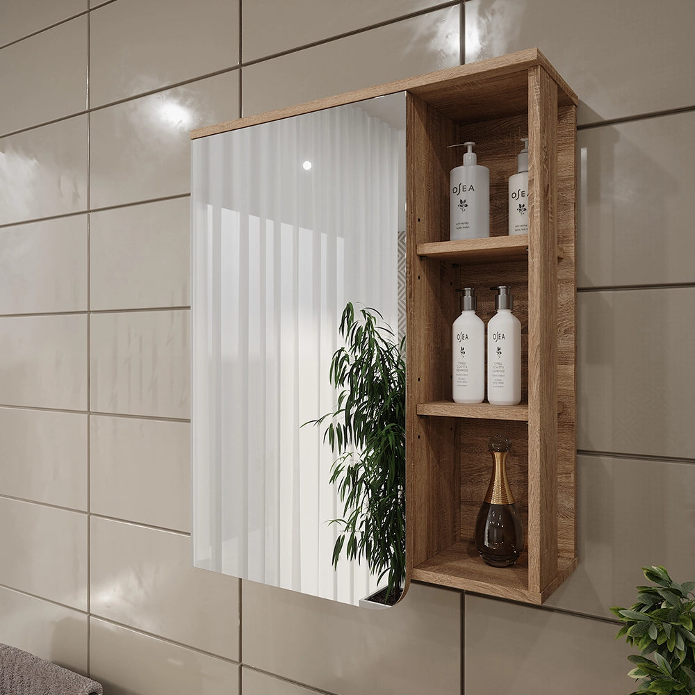 Vicco Mobile a specchio Sonoma 60 x 75 cm
