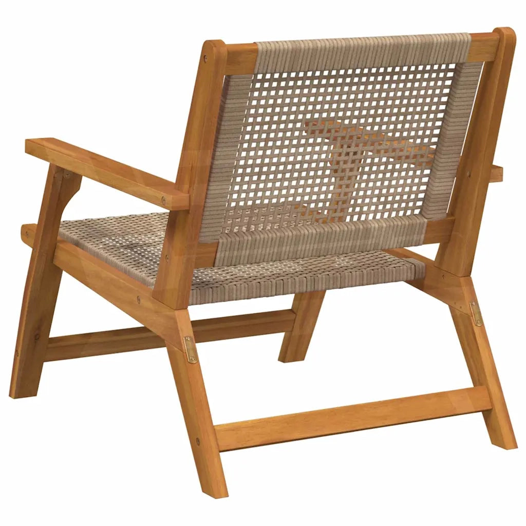 Arredamento da Giardino 2 pcs Beige 67 x 78 x 73cm 367829