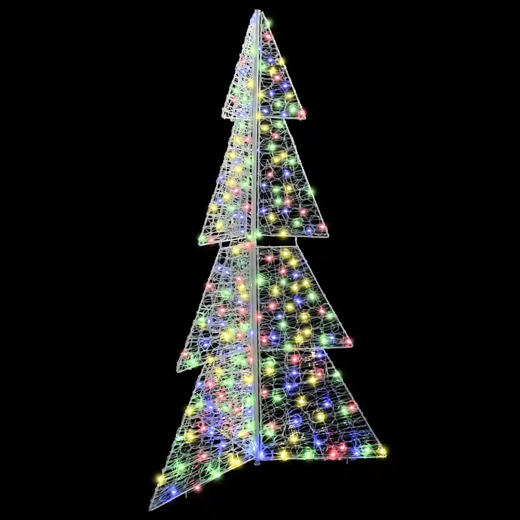 Albero di Natale con 240 LED Multicolore 180 cm Acrilico 42019213