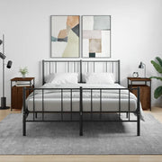 Comodini Rovere Marrone 2 pz-Set di 2 Tavolino da notte 40x42x60 cm Legno Multistrato 234939