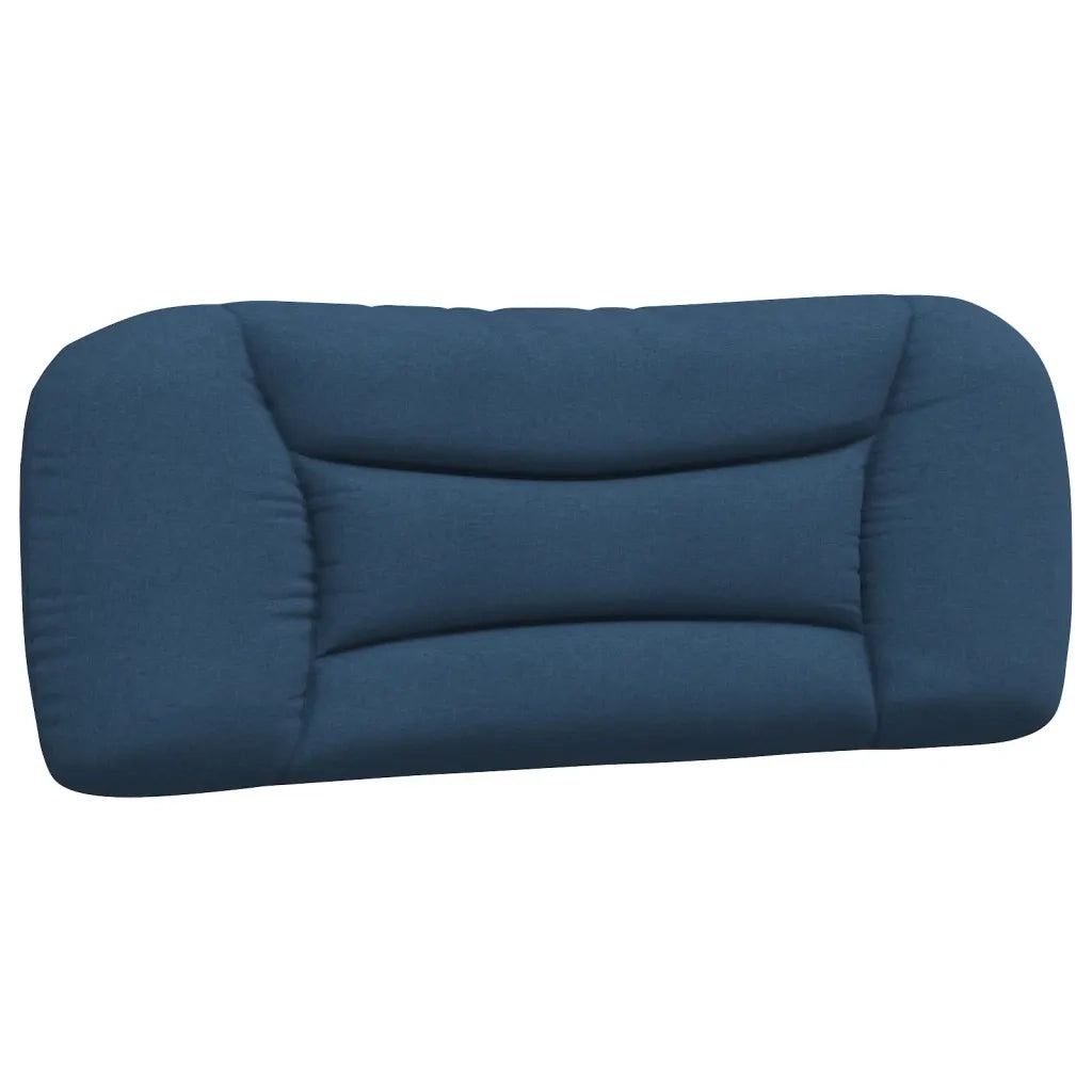 Letto con Materasso Hvar Blu 100x200 cm in Tessuto