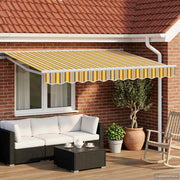 Tettuccio Elettrico Retrattile Giallo, Grigio e Bianco 3420982