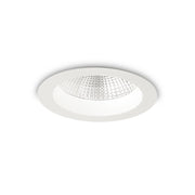 Faretto A Incasso Basic Fi Alluminio Bianco Led 20W 3000K Luce Calda