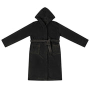 Accappatoio con Cappuccio Nero s Flanella CFW7420750