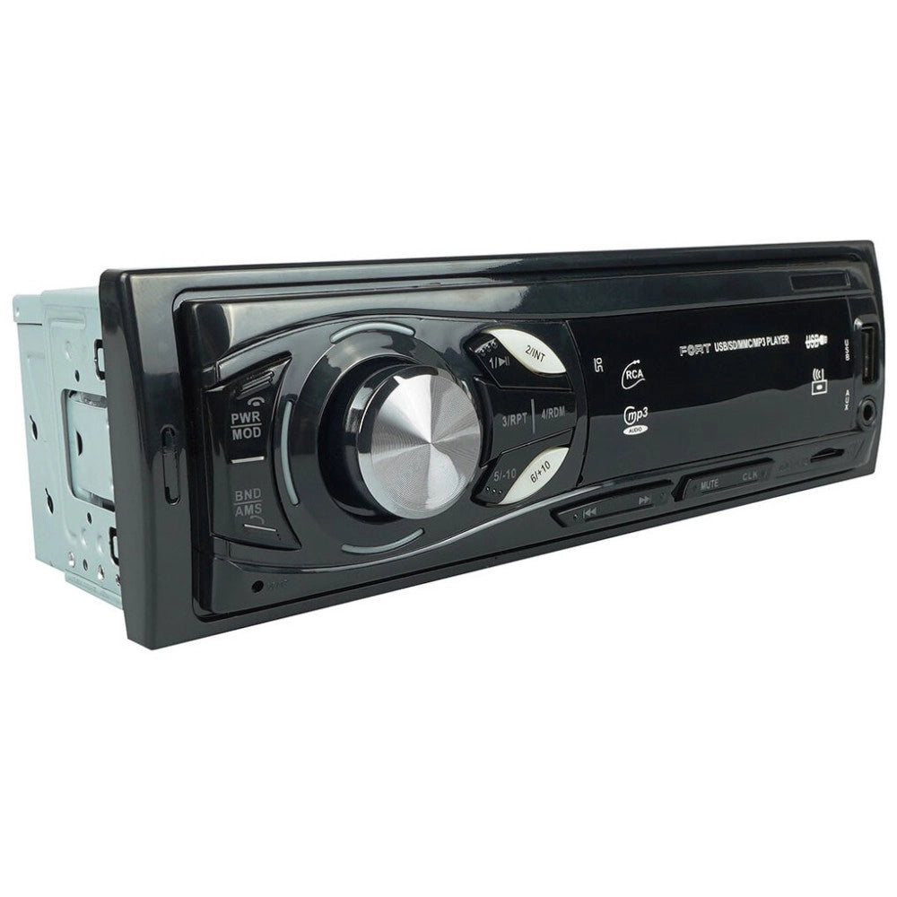 Trade Shop - Autoradio Stereo Sistema Audio Per Auto Universale 1 Din Bluetooth/aux/usb Ca001 -