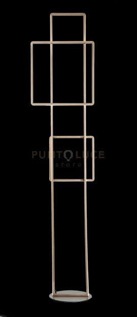PIANTANA DOWEL ORO 3000K 77W 3460LM H.166CM DIMMERABILE