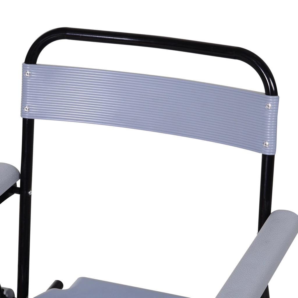 Sedia WC Pieghevole ¨C zephmum ¨C Plastica e Metallo 52x50x75 cm