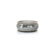 Porta sapone grigio/argento Myosotis