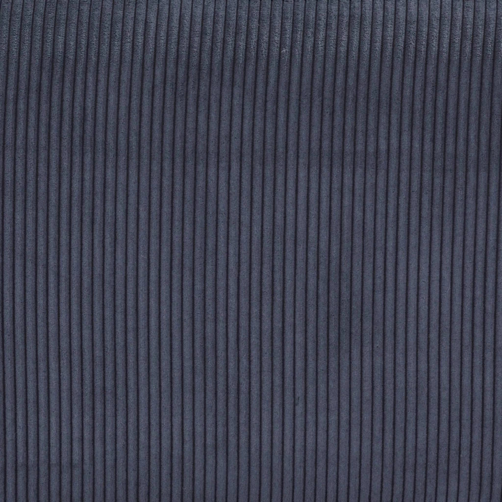 Poltrona letto convertibile velluto a coste grosse coste, blu scuro