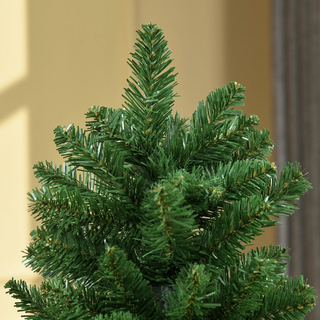 Albero di Natale Artificiale 150 cm Verde con Base Pieghevole ¨C Minimal ¨C 150 cm