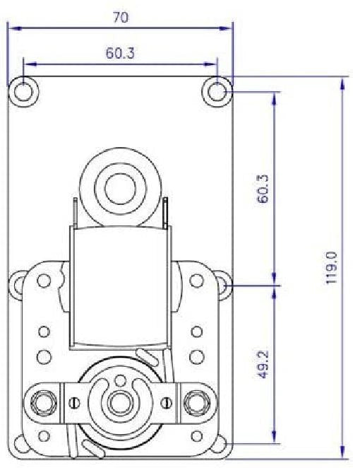 FB1171 Mellor MOTORIDUTTORE PER STUFA A PELLET 1,5 RPM EDILKAMIN MONTEGRAPPA ENVIROFIRE