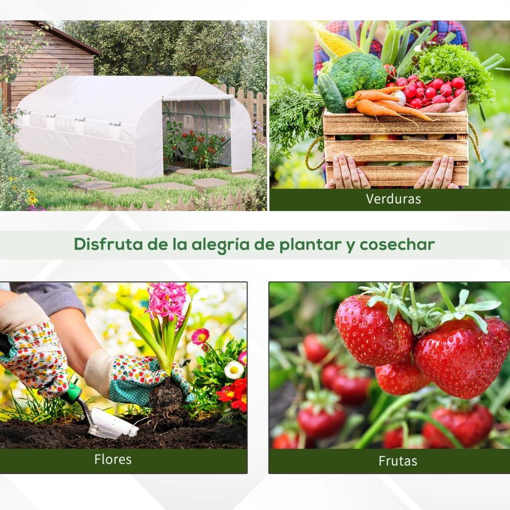 Casetta da Giardino ¨C Minimal ¨C Bianco 6x3x2 m