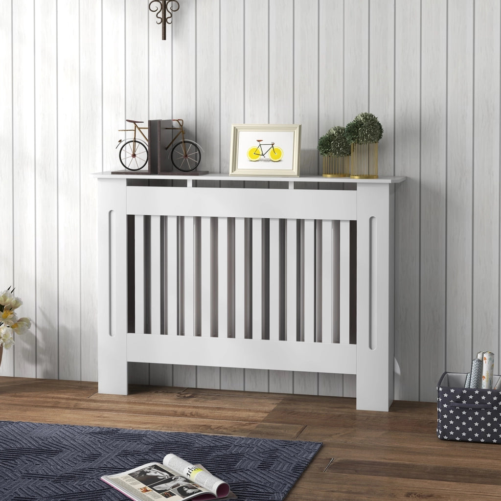 Armadio copriradiatore ¨C Minimal ¨C Bianco 112x19x81 cm