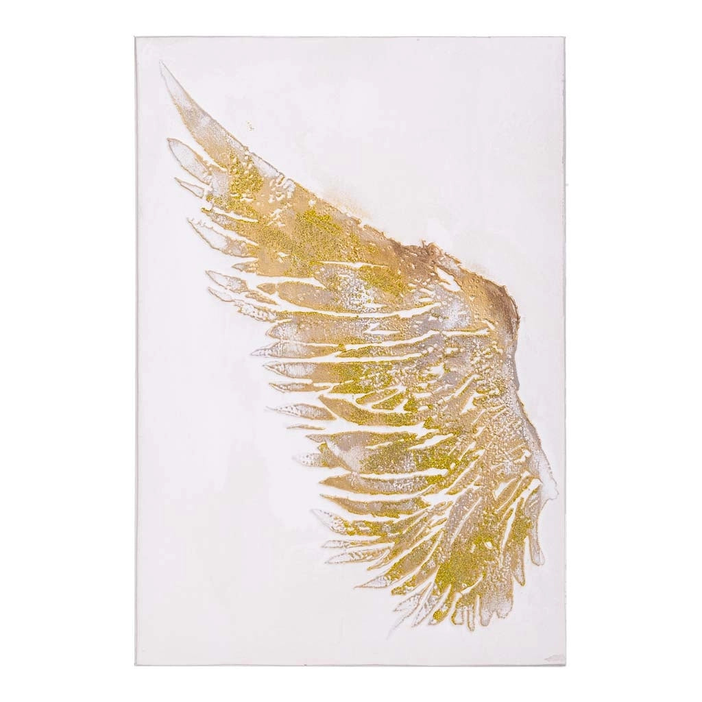Quadro in rilievo dipinto a mano 40x60x1,8h