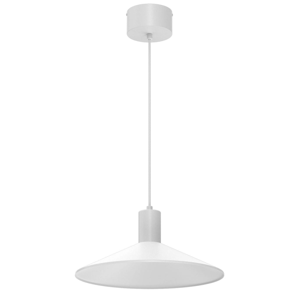 Lampada sospesa Nox bianca 1xGU10 Ø36 cm Luminex
