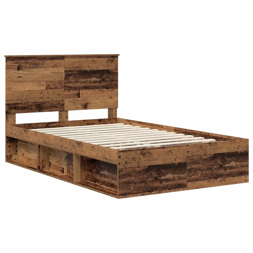 Struttura del letto Legno vecchio 120 x 190 cm Pino massello 3411044