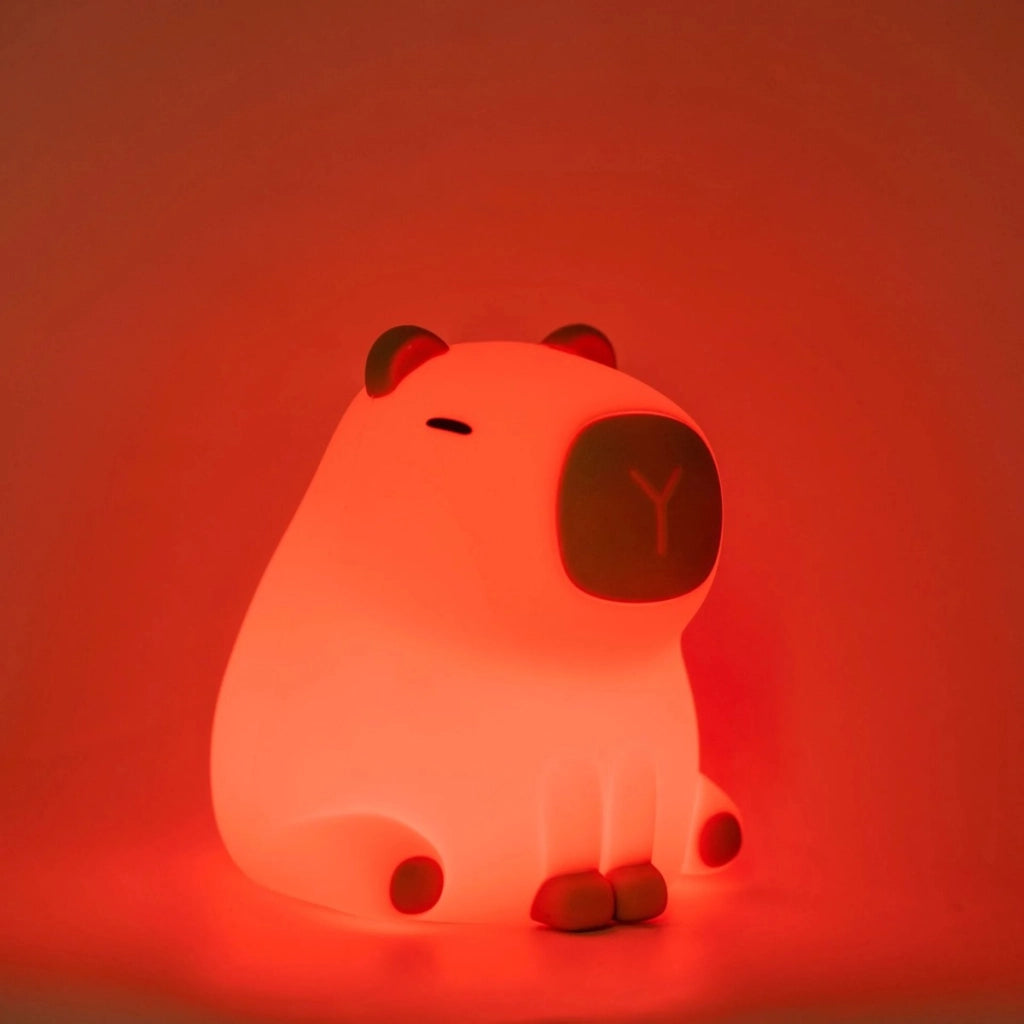 Lampada notte LED 1W RGB Capibara ricaricabile USB‑C Polux