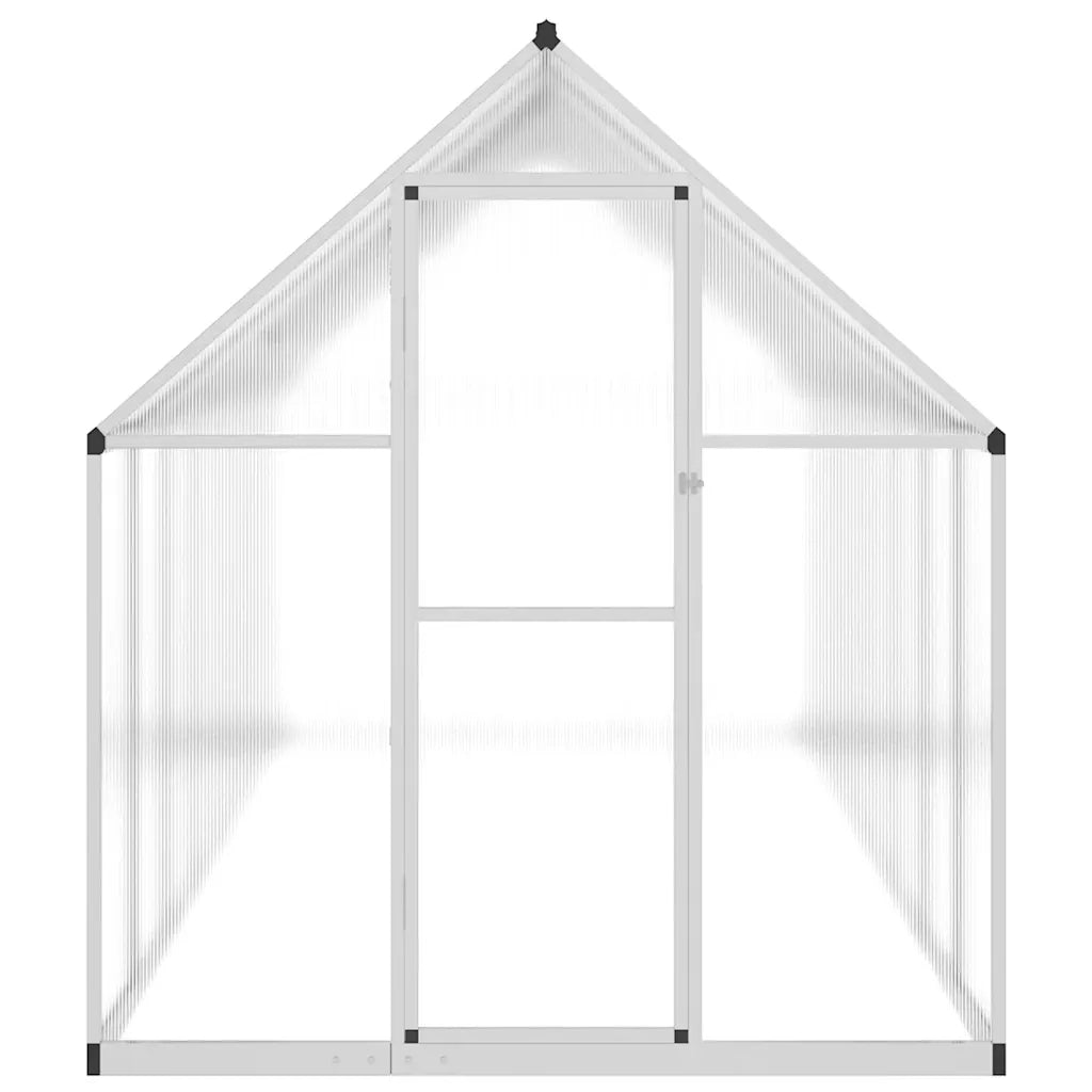 Telaio Serra con Base Argento 445x169x195 cm in Alluminio