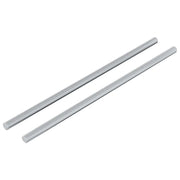 Asta Filettata 2 pz Argento 6 x 170 mm Acciaio CFW6681296