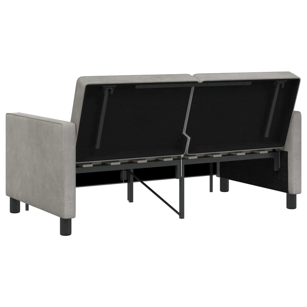 Divano letto Verde chiaro Tessuto 42033352