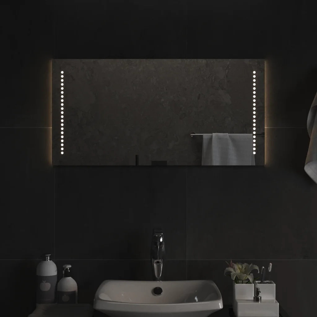 Specchio da Bagno con Luci LED 40x80 cm 3154049